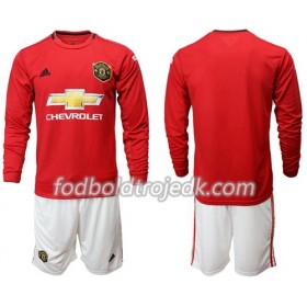 Manchester United Børn Hjemme 2019/20 - Fodboldtrøjer(L/S)